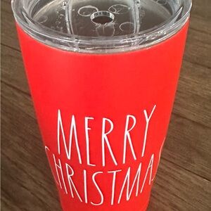 Rae Dunn Bright Red Christmas Tumbler